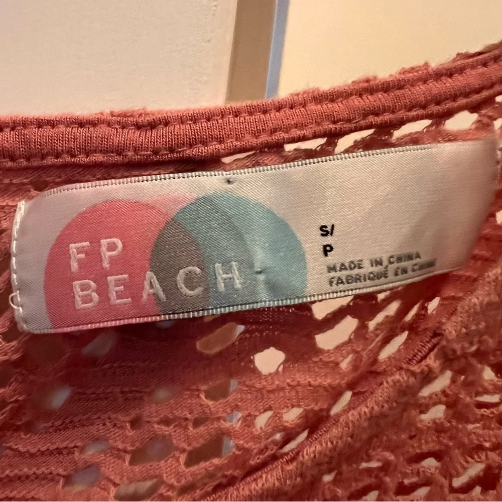 Free People‎ Beach Spring Date Crochet Knit Mini Dress
